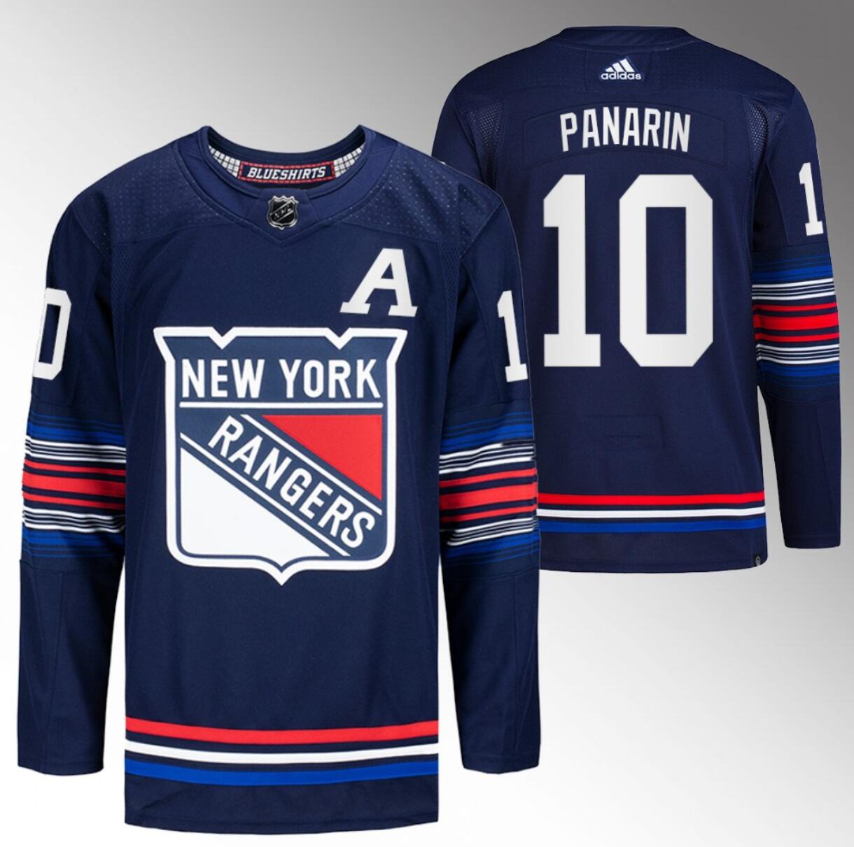 Men's New York Rangers #10 Artemi Panarin Navy Stitched Jersey Men's New York Rangers #10 Artemi Panarin Navy Stitched Jersey