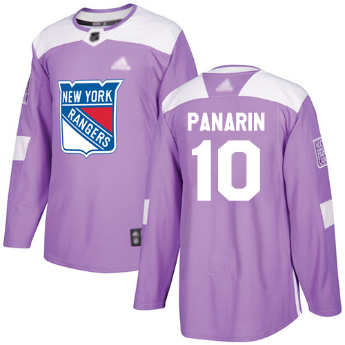 Rangers #10 Artemi Panarin Purple Authentic Fights Cancer Stitched Hockey Jersey Rangers #10 Artemi Panarin Purple Authentic Fights Cancer Stitched Hockey Jersey