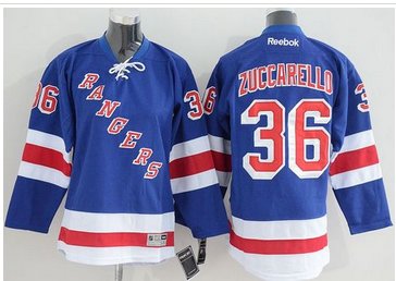 Youth NHL Rangers #36 Mats Zuccarello Blue Home Stitched Jersey Youth NHL Rangers #36 Mats Zuccarello Blue Home Stitched Jersey