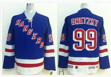 New York Rangers #99 Wayne Gretzky Blue Stitched NHL Jersey New York Rangers #99 Wayne Gretzky Blue Stitched NHL Jersey