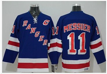 New York Rangers #11 Mark Messier Stitched Blue NHL Jersey New York Rangers #11 Mark Messier Stitched Blue NHL Jersey