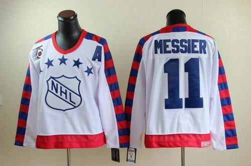 New York Rangers 11 Mark Messier all star 75th Anniversary white CCM Jersey New York Rangers 11 Mark Messier all star 75th Anniversary white CCM Jersey
