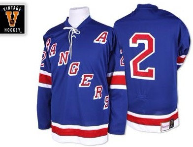 NHL New York Rangers 2 Brad Park 1971 1972 Blue Throwback Jerseys gear