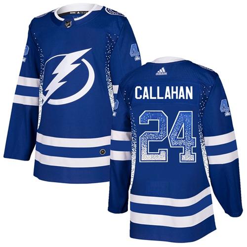 Adidas Lightning #24 Ryan Callahan Blue Home Authentic Drift Fashion Stitched NHL Jersey Adidas Lightning #24 Ryan Callahan Blue Home Authentic Drift Fashion Stitched NHL Jersey