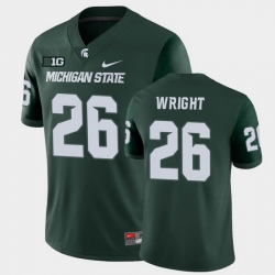 Men Michigan State Spartans #26 Brandon Wright College Football Green Game Jersey Men Michigan State Spartans #26 Brandon Wright College Football Green Game Jersey