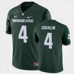 Men Michigan State Spartans #4 Matt Coghlin College Football Green Game Jersey Men Michigan State Spartans #4 Matt Coghlin College Football Green Game Jersey