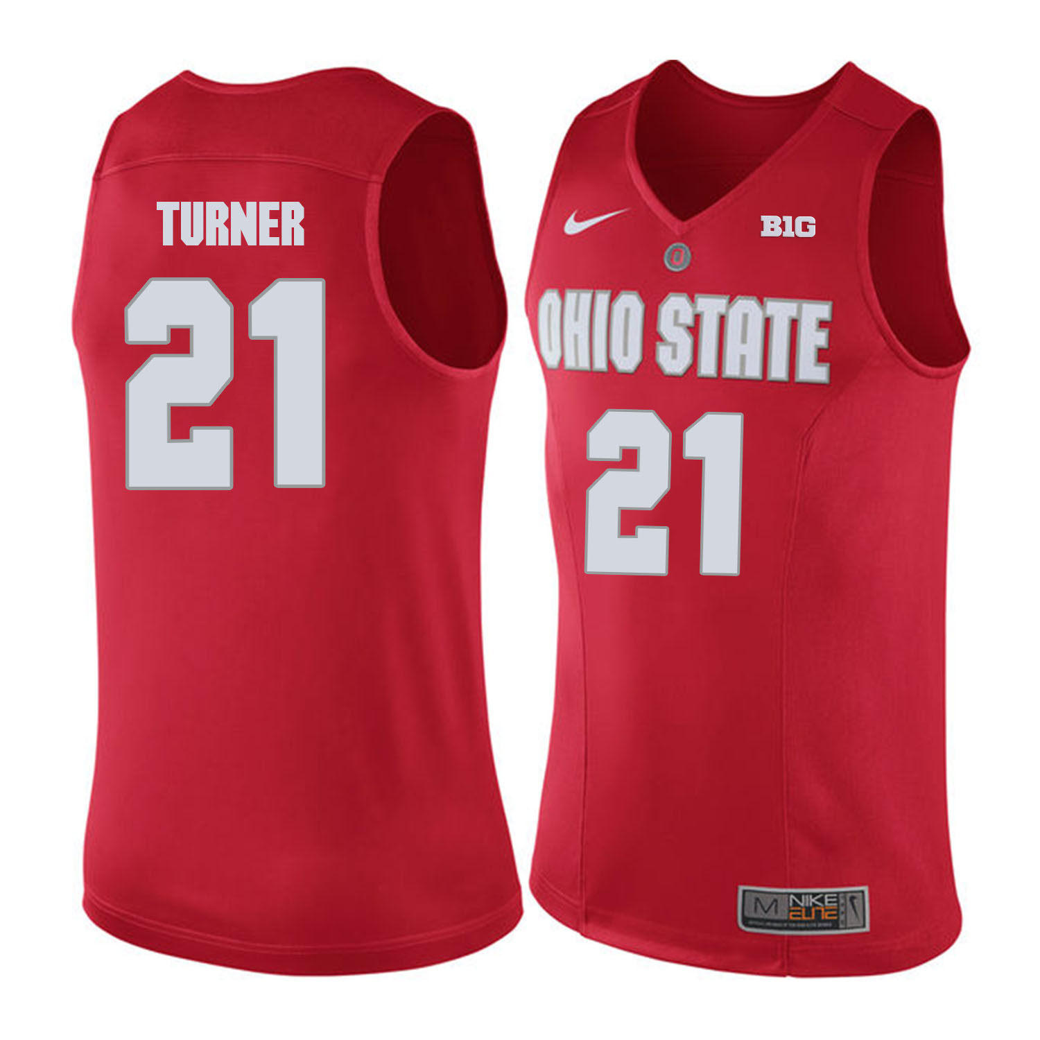 Ohio State Buckeyes #21 Evan Turner Red College Basketball Jersey Ohio State Buckeyes #21 Evan Turner Red College Basketball Jersey