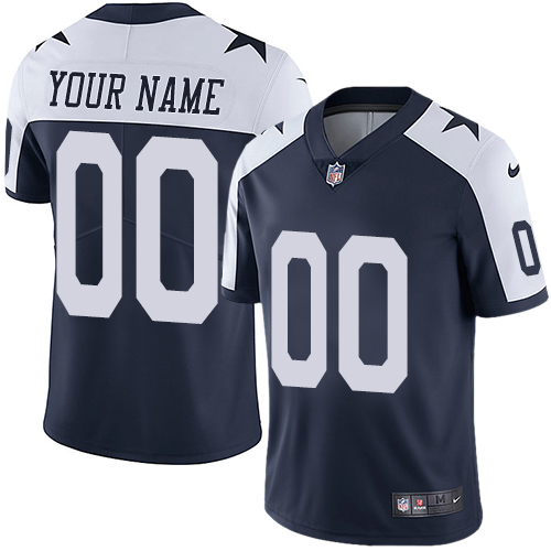 Men Custom Dallas Cowboys Thanksgiving Blue Alternate Jersey Limited jerseys Men Custom Dallas Cowboys Thanksgiving Blue Alternate Jersey Limited jerseys