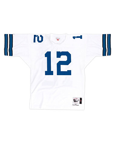 Mitchell and Ness Cowboys #12 Staubach White Throwback Stitched NFL Jersey Mitchell and Ness Cowboys #12 Staubach White Throwback Stitched NFL Jersey