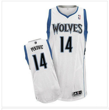 Revolution 30 Minnesota Timberwolves #14 Nikola Pekovic White Stitched NBA Jersey Revolution 30 Minnesota Timberwolves #14 Nikola Pekovic White Stitched NBA Jersey