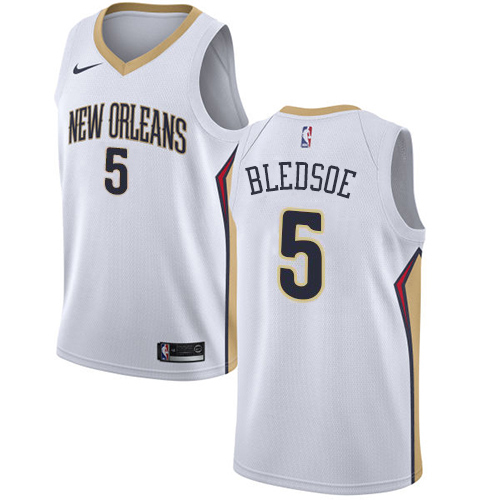 Nike Pelicans #5 Eric Bledsoe White NBA Swingman Association Edition Jersey Nike Pelicans #5 Eric Bledsoe White NBA Swingman Association Edition Jersey