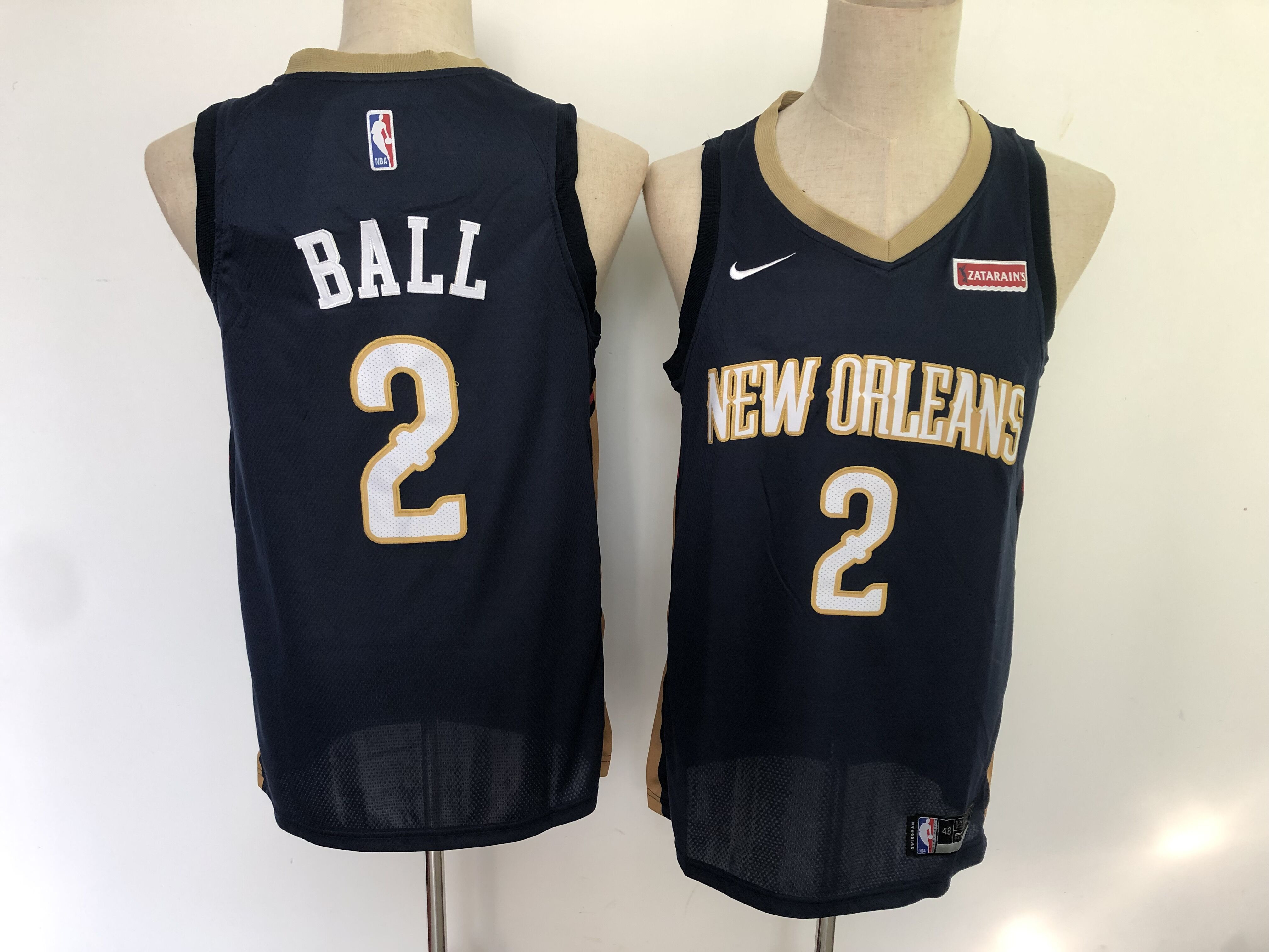 Pelicans 2 Lonzo Ball Navy Nike Swingman Jersey Pelicans 2 Lonzo Ball Navy Nike Swingman Jersey