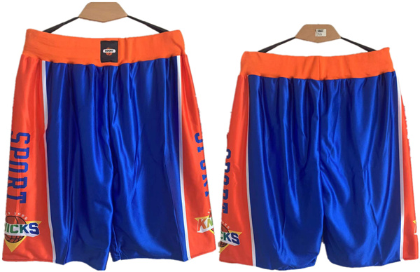 New Yok Knicks Blue Shorts (Run Small) New Yok Knicks Blue Shorts (Run Small)