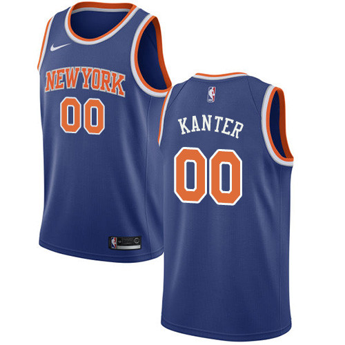 Nike Knicks #00 Enes Kanter Blue NBA Swingman Icon Edition Jersey Nike Knicks #00 Enes Kanter Blue NBA Swingman Icon Edition Jersey
