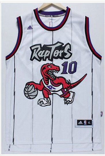Toronto Raptors #10 DeMar DeRozan White Throwback Stitched NBA Jersey Toronto Raptors #10 DeMar DeRozan White Throwback Stitched NBA Jersey