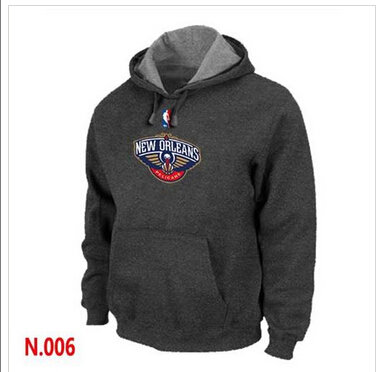 NBA New Orleans Pelican Pullover Hoodie Dark Grey NBA New Orleans Pelican Pullover Hoodie Dark Grey