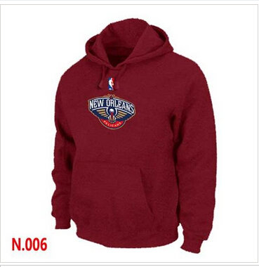 NBA New Orleans Pelican Pullover Hoodie Red NBA New Orleans Pelican Pullover Hoodie Red