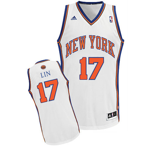 New York Knicks 17 Jeremy Lin White Jerseys New York Knicks 17 Jeremy Lin White Jerseys