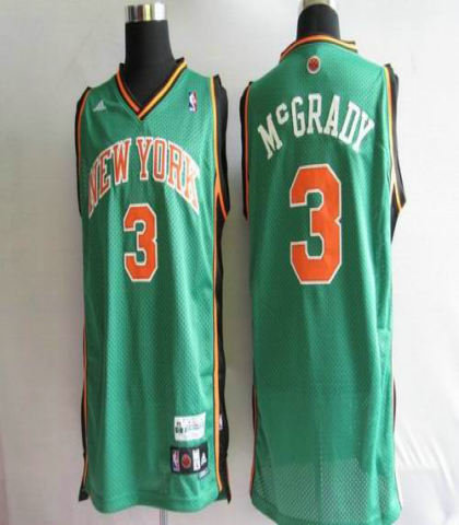 New York Knicks 3 MCGRADY Green jerseys New York Knicks 3 MCGRADY Green jerseys
