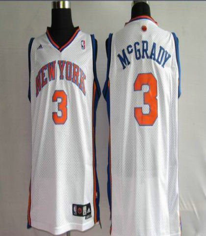 New York Knicks 3 MCGRADY white jerseys New York Knicks 3 MCGRADY white jerseys