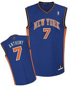 New York Knicks 7 Carmelo Anthony Blue Basketball New York Knicks 7 Carmelo Anthony Blue Basketball