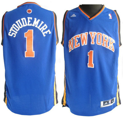 New York Knicks Amar'e Stoudemire 1# Revolution Swingman Road Jersey New York Knicks Amar'e Stoudemire 1# Revolution Swingman Road Jersey