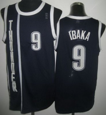 Oklahoma City Thunder 9 Serge Ibaka Blue Revolution 30 NBA Jerseys Oklahoma City Thunder 9 Serge Ibaka Blue Revolution 30 NBA Jerseys