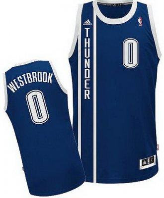 Oklahoma City Thunder #0 Russell Westbrook Blue Revolution 30 Swingman NBA Jerseys Oklahoma City Thunder #0 Russell Westbrook Blue Revolution 30 Swingman NBA Jerseys
