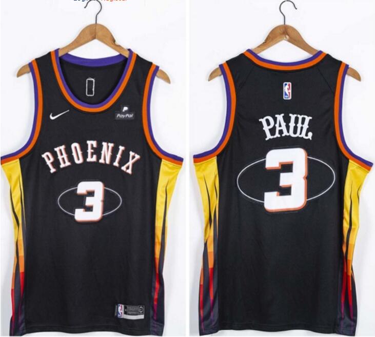 Suns 3 Chris Paul Black Nike Swingman Jersey Suns 3 Chris Paul Black Nike Swingman Jersey