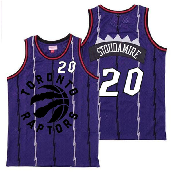 Raptors 20 Damon Stoudamire Purple Retro Jersey 6 Raptors 20 Damon Stoudamire Purple Retro Jersey 6