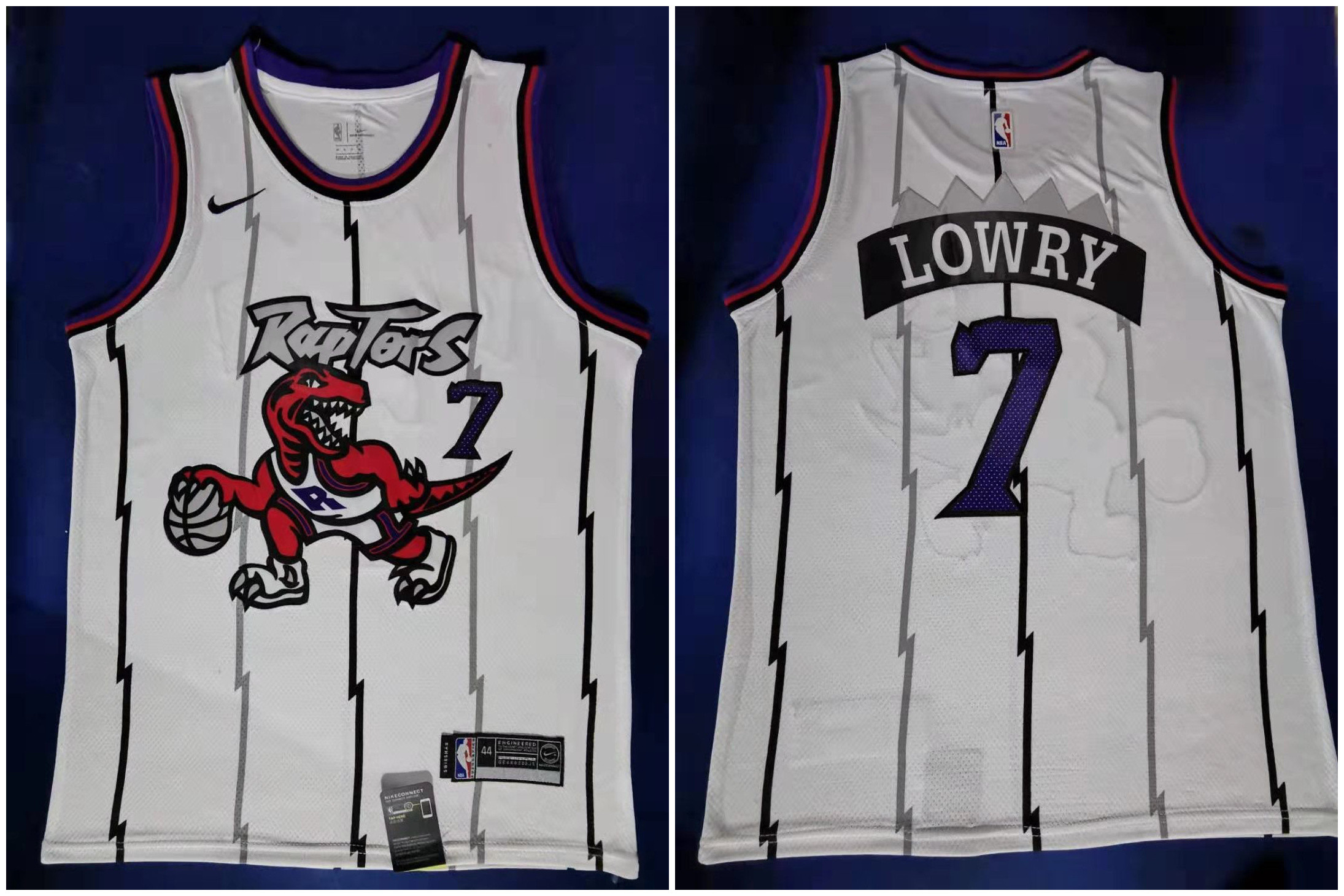 Raptors 7 Kyle Lowry White Nike Swingman Jersey Raptors 7 Kyle Lowry White Nike Swingman Jersey