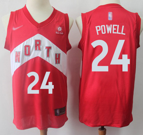 Raptors #24 Norman Powell Red Basketball Swingman Earned Edition Jersey Raptors #24 Norman Powell Red Basketball Swingman Earned Edition Jersey