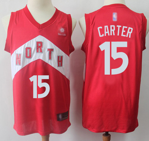 Raptors #15 Vince Carter Red Basketball Swingman Earned Edition Jersey Raptors #15 Vince Carter Red Basketball Swingman Earned Edition Jersey