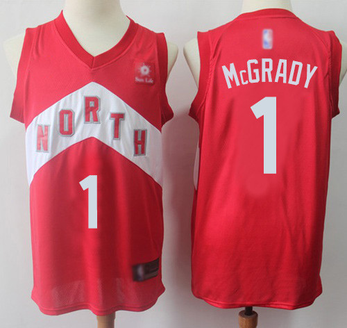 Raptors #1 Tracy Mcgrady Red Basketball Swingman Earned Edition Jersey Raptors #1 Tracy Mcgrady Red Basketball Swingman Earned Edition Jersey