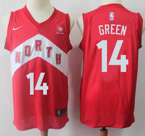 Raptors #14 Danny Green Red Basketball Swingman Earned Edition Jersey Raptors #14 Danny Green Red Basketball Swingman Earned Edition Jersey