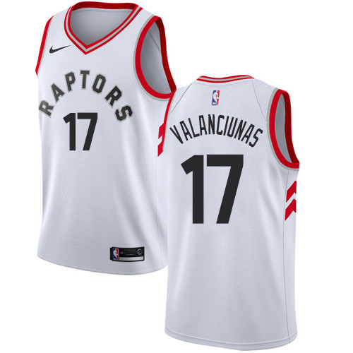 Nike Raptors #17 Jonas Valanciunas White NBA Swingman Association Edition Jersey Nike Raptors #17 Jonas Valanciunas White NBA Swingman Association Edition Jersey