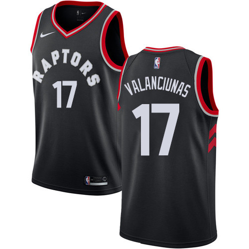 Nike Raptors #17 Jonas Valanciunas Black NBA Swingman Statement Edition Jersey Nike Raptors #17 Jonas Valanciunas Black NBA Swingman Statement Edition Jersey