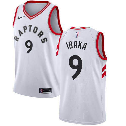Nike Raptors #9 Serge Ibaka White NBA Swingman Association Edition Jersey Nike Raptors #9 Serge Ibaka White NBA Swingman Association Edition Jersey