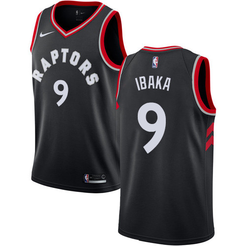 Nike Raptors #9 Serge Ibaka Black NBA Swingman Statement Edition Jersey Nike Raptors #9 Serge Ibaka Black NBA Swingman Statement Edition Jersey