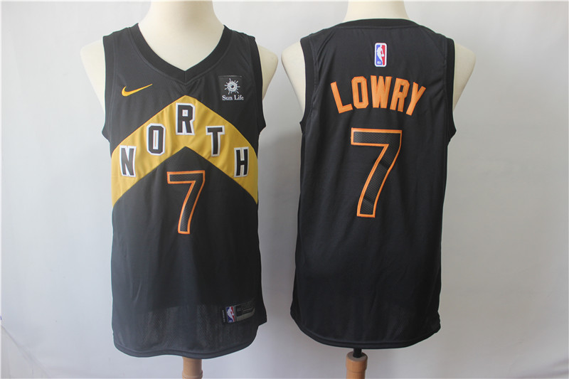 Raptors 7 Kyle Lowry Black City Edition Nike Swingman Jersey Raptors 7 Kyle Lowry Black City Edition Nike Swingman Jersey