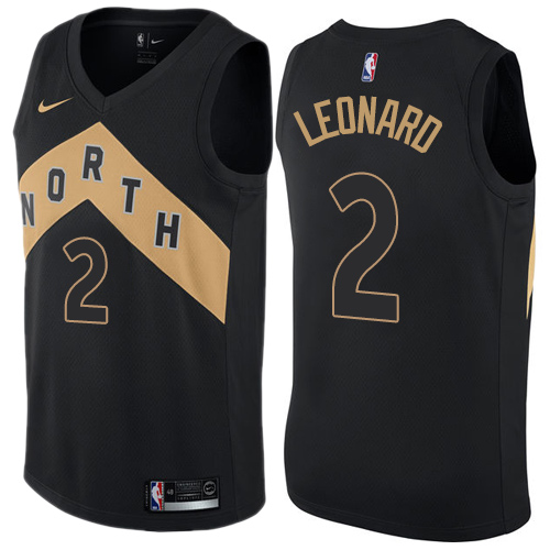Nike Raptors #2 Kawhi Leonard Black NBA Swingman City Edition Jersey Nike Raptors #2 Kawhi Leonard Black NBA Swingman City Edition Jersey