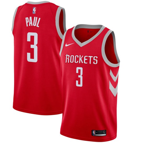 Nike Rockets #3 Chris Paul Red NBA Swingman Icon Edition Jersey Nike Rockets #3 Chris Paul Red NBA Swingman Icon Edition Jersey