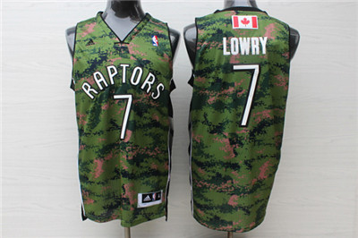 Raptors 7 Kyle Lowry Camo Canada Flag Swingman Jersey Raptors 7 Kyle Lowry Camo Canada Flag Swingman Jersey