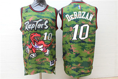 Raptors 10 DeMar DeRozan Camo Swingman Jersey Raptors 10 DeMar DeRozan Camo Swingman Jersey