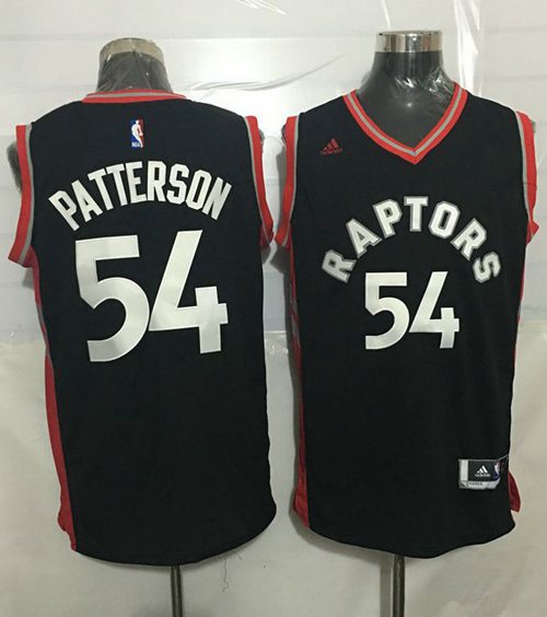 Raptors #54 Patrick Patterson Black Stitched NBA Jersey Raptors #54 Patrick Patterson Black Stitched NBA Jersey