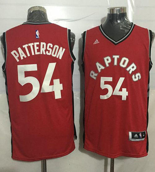 Raptors #54 Patrick Patterson Red Stitched NBA Jersey Raptors #54 Patrick Patterson Red Stitched NBA Jersey