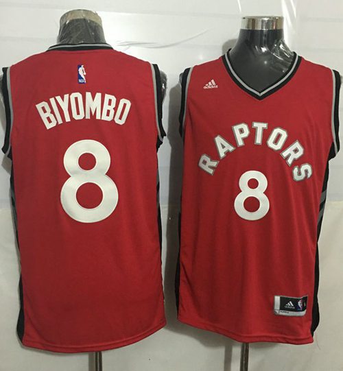 Raptors #8 Bismack Biyombo Red Stitched NBA Jersey Raptors #8 Bismack Biyombo Red Stitched NBA Jersey