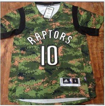 Toronto Rapters #10 DeMar DeRozan Camo Pride Stitched NBA Jersey