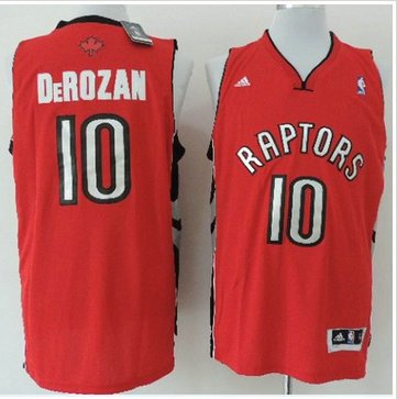Revolution 30 Toronto Raptors #10 DeMar DeRozan Red Stitched NBA Jersey