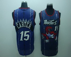 Toronto Raptors 15 Vince Carter Purple Swingman Jersey